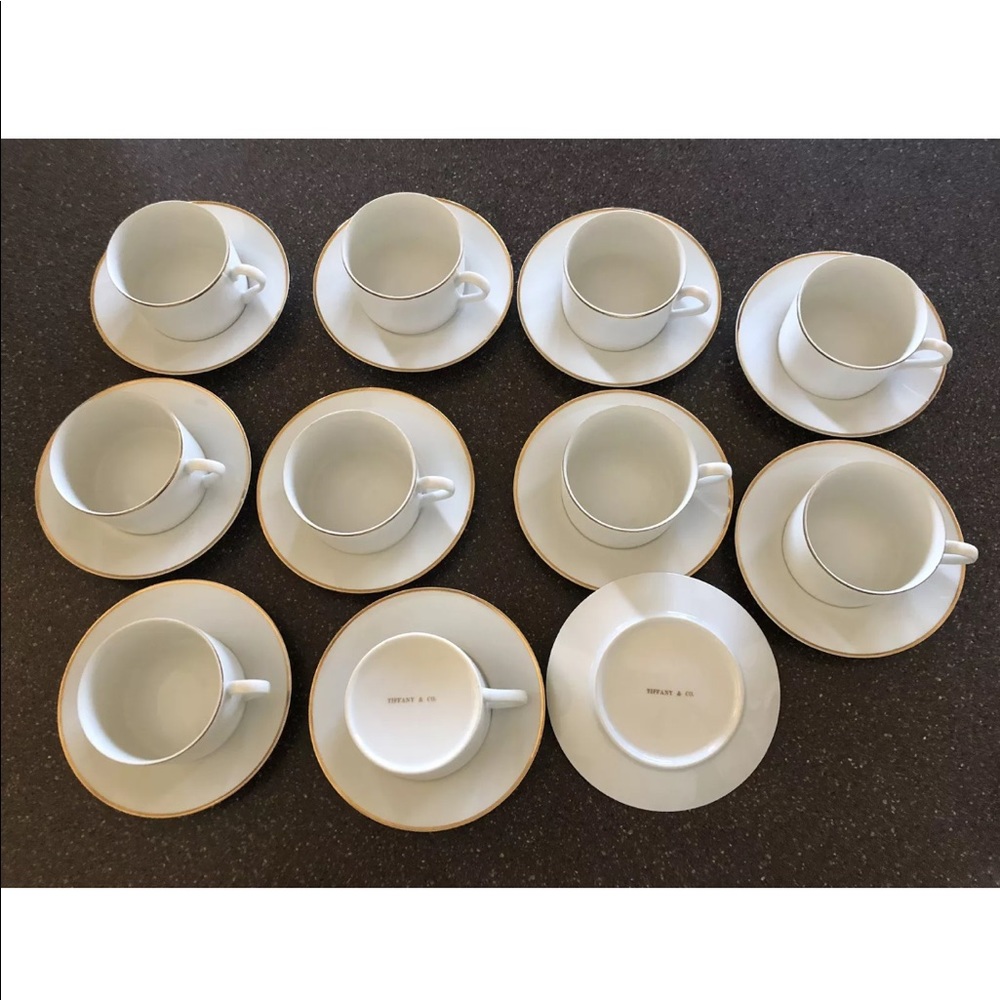 Tiffany & Co. cup and saucer set